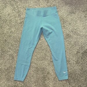 Nike Womens Light Teal Leggings -Size Medium
